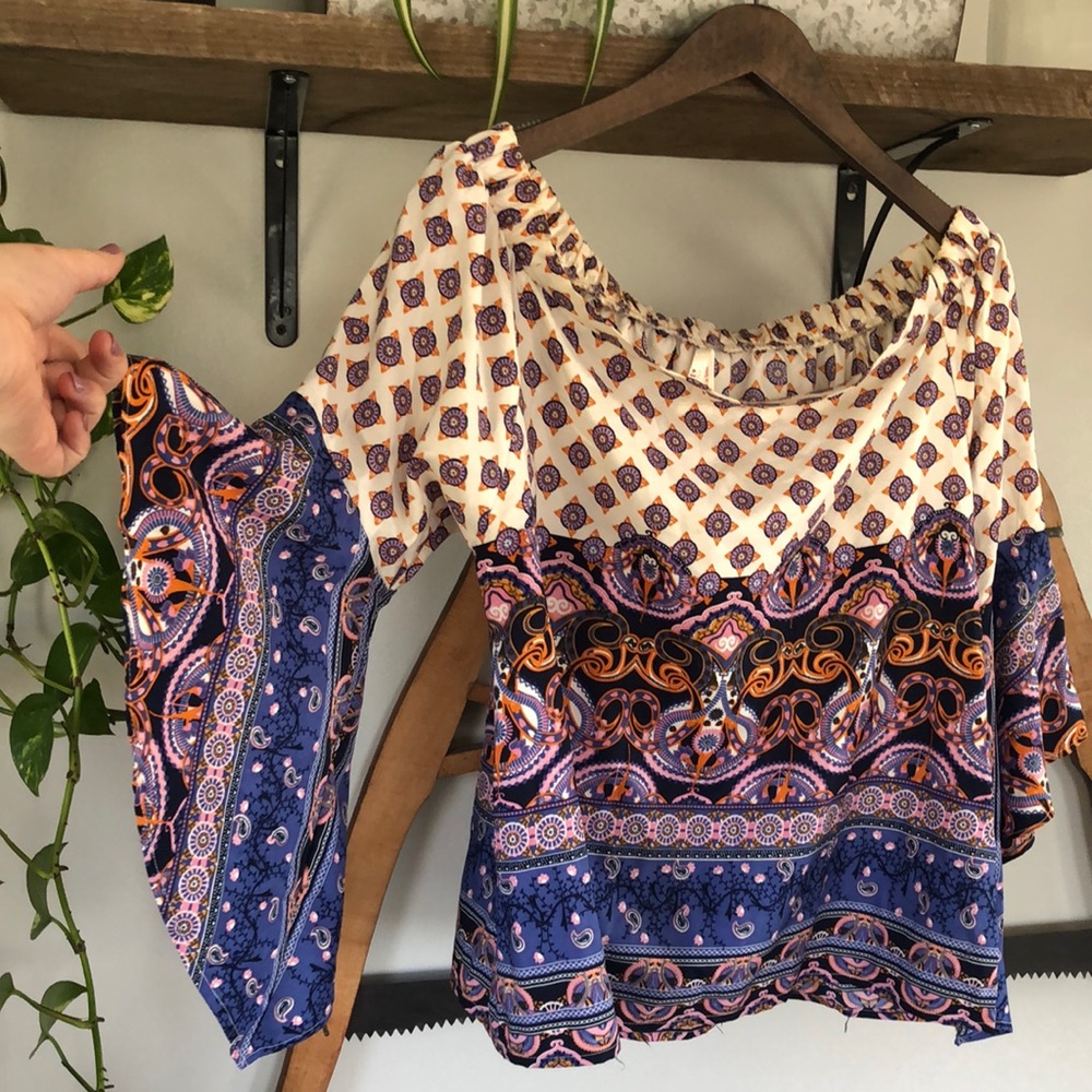 Super cute off the shoulders top